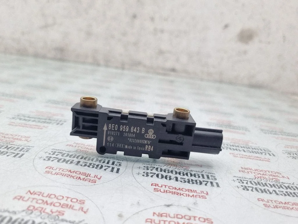 Airbag deployment crash/impact sensor 8E0959643B