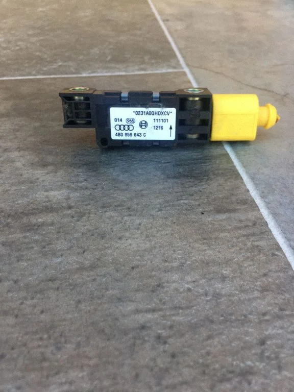 Airbag deployment crash/impact sensor 4B0959643C