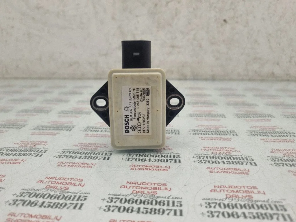 ESP acceleration yaw rate sensor 8E0907637B