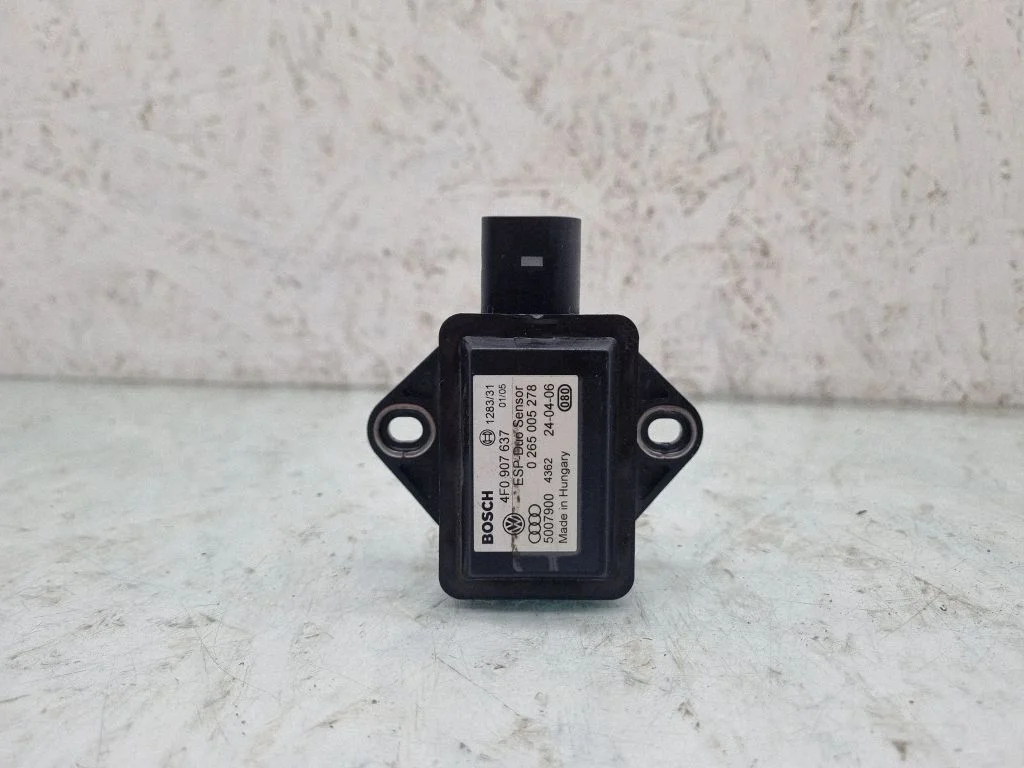 ESP acceleration yaw rate sensor 4F0907637
