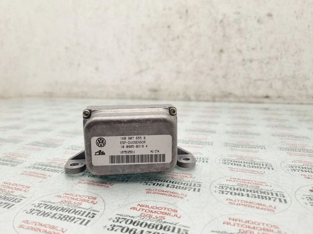 ESP acceleration yaw rate sensor 1K0907655B
