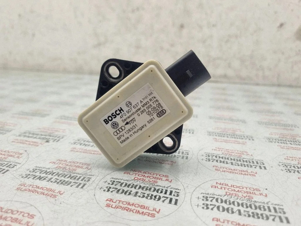 ESP acceleration yaw rate sensor 4F0907637A