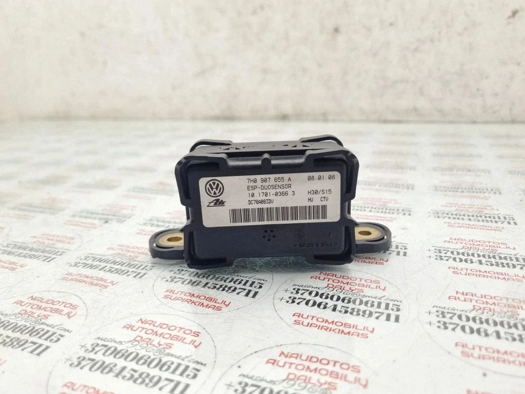 ESP acceleration yaw rate sensor 7H0907655A