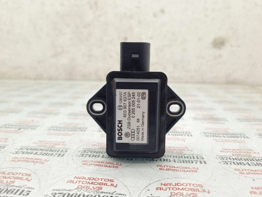 ESP acceleration yaw rate sensor 8E0907637A