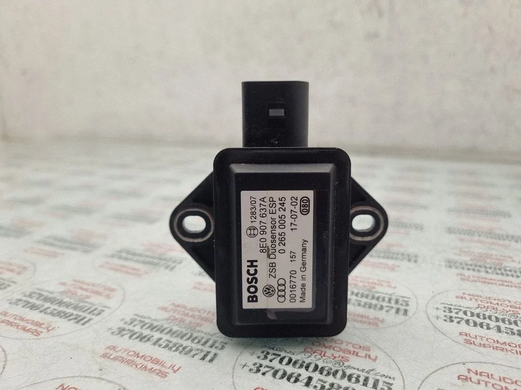 ESP acceleration yaw rate sensor 8E0907637A