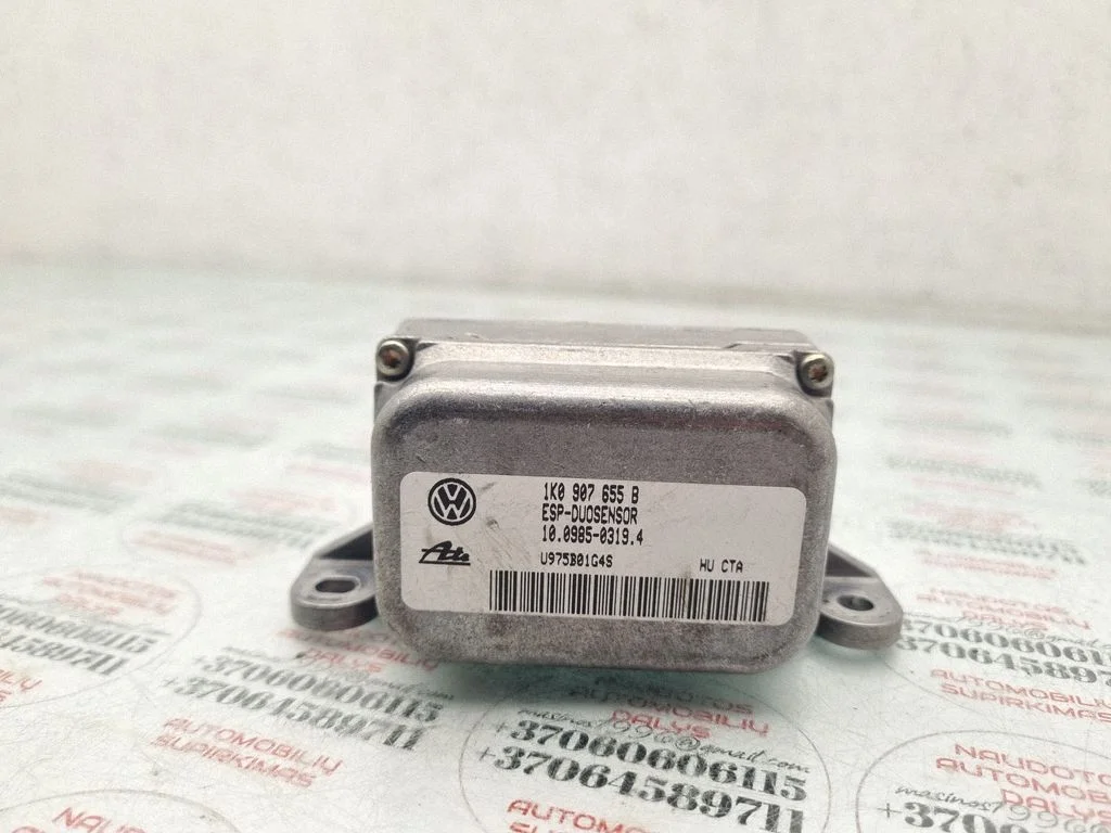 ESP acceleration yaw rate sensor 1K0907655B