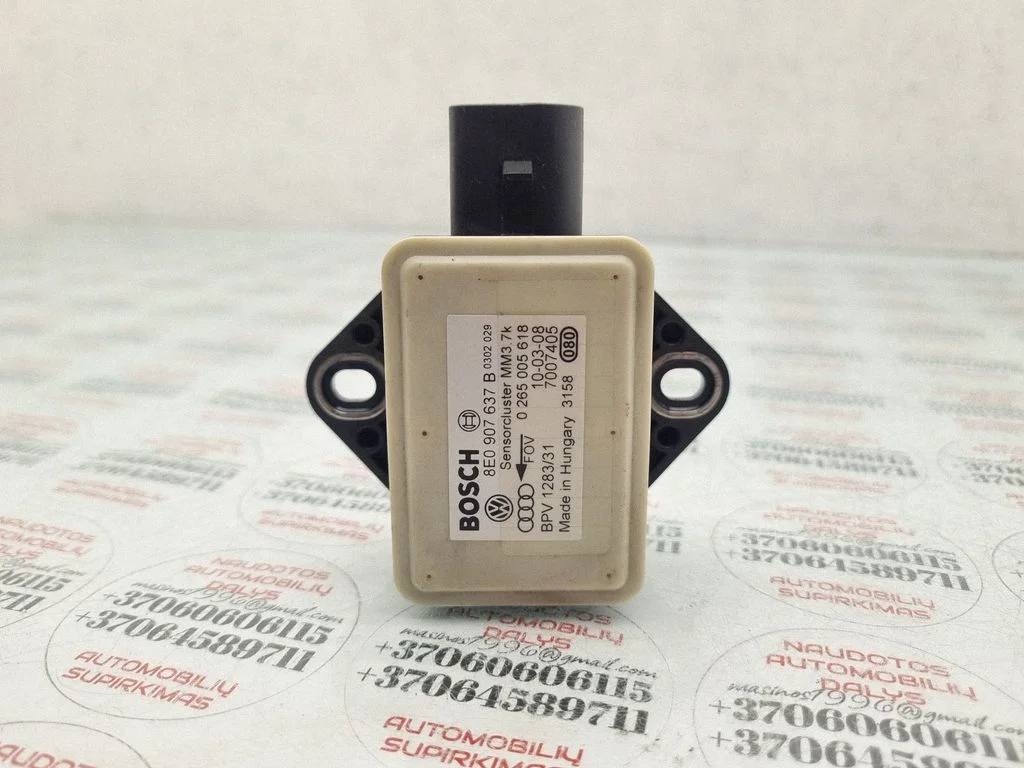 ESP acceleration yaw rate sensor 8E0907637B