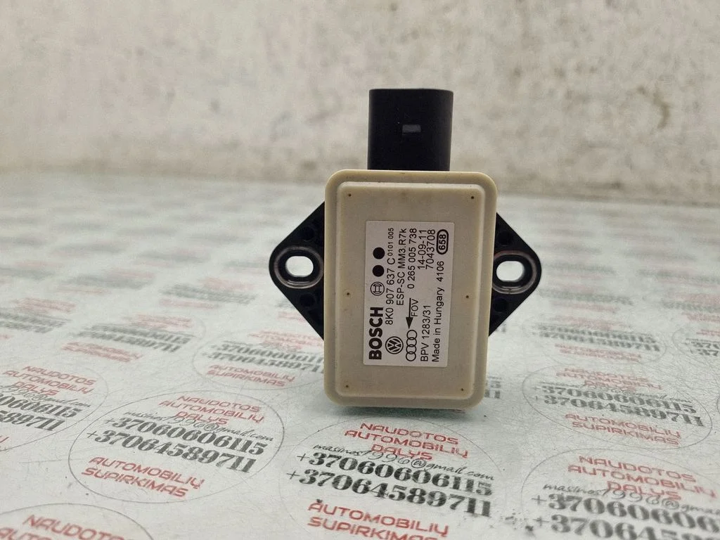 ESP acceleration yaw rate sensor – Audi A4 Allroad B8 (2008-2016)