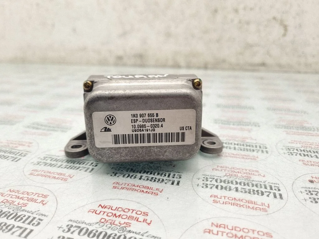 ESP acceleration yaw rate sensor 1K0907655B