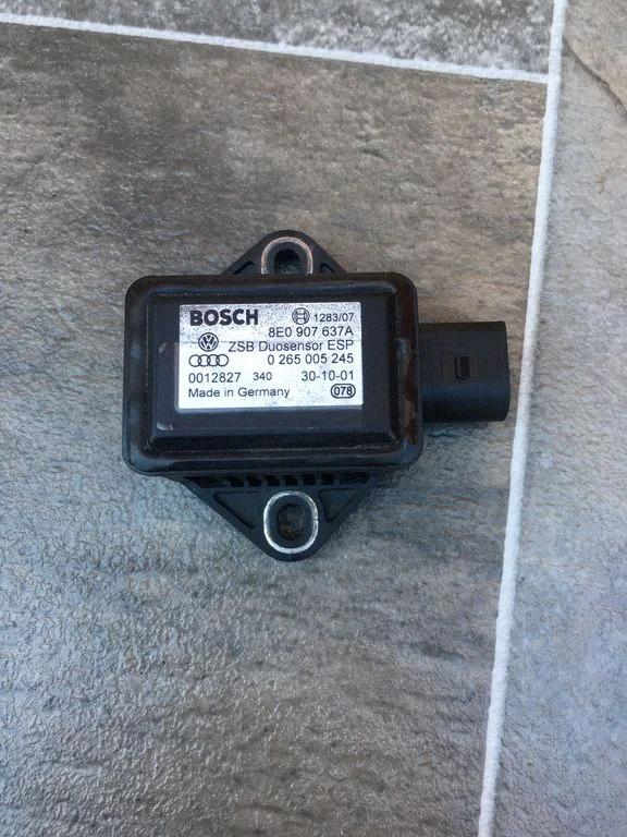 ESP acceleration yaw rate sensor – Audi A6 S6 C5 4B (1997-2005)