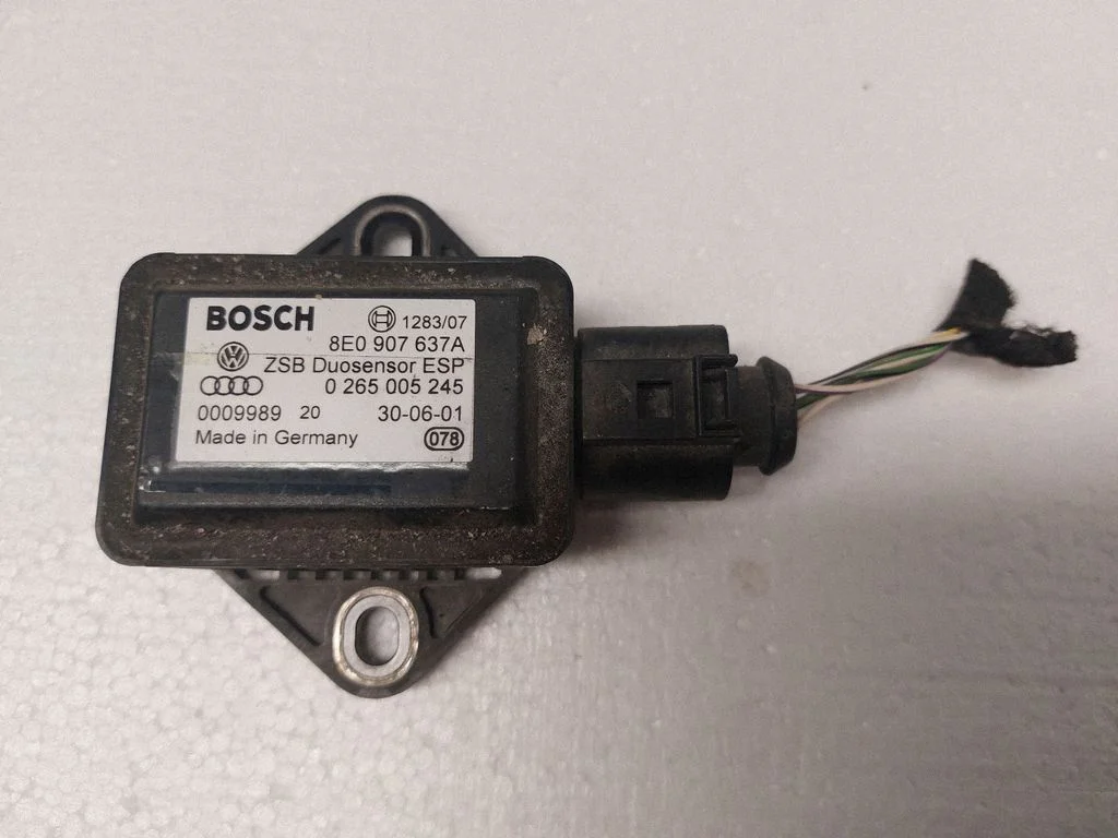 ESP acceleration yaw rate sensor 8E0907637A
