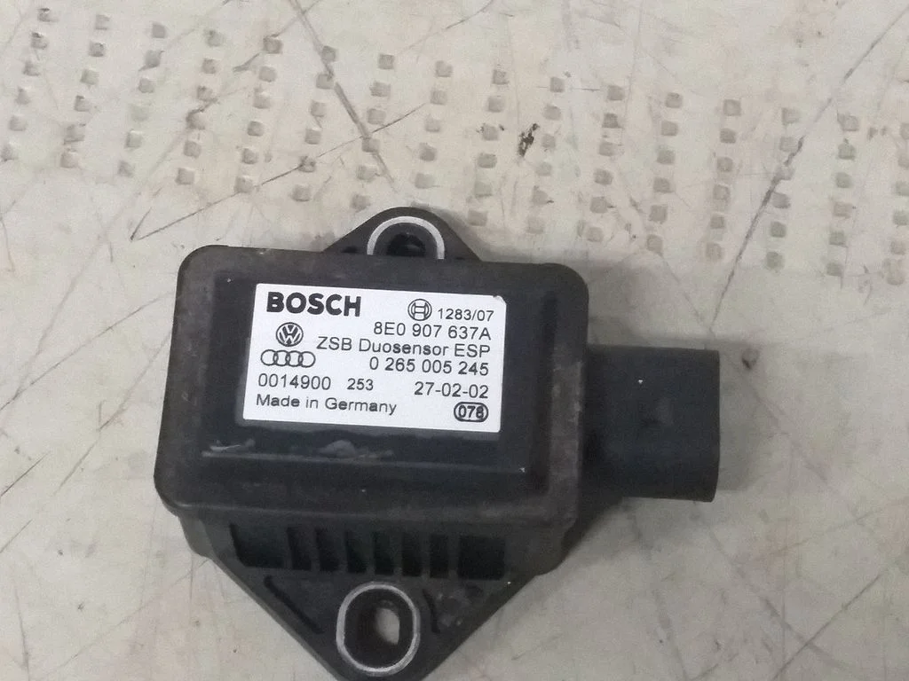 ESP acceleration yaw rate sensor 8E0907637A