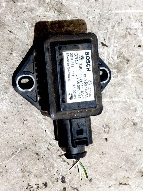 ESP acceleration yaw rate sensor 8E0907637A