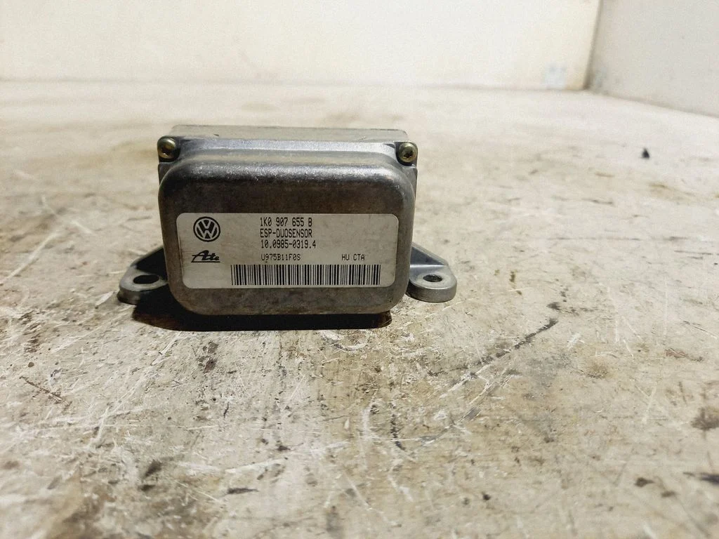 ESP acceleration yaw rate sensor 1K0907655B