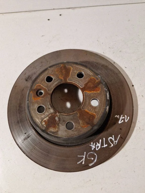 Rear brake disc – Opel Astra J (2010-2015)