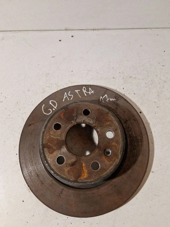 Rear brake disc – Opel Astra J (2010-2015)