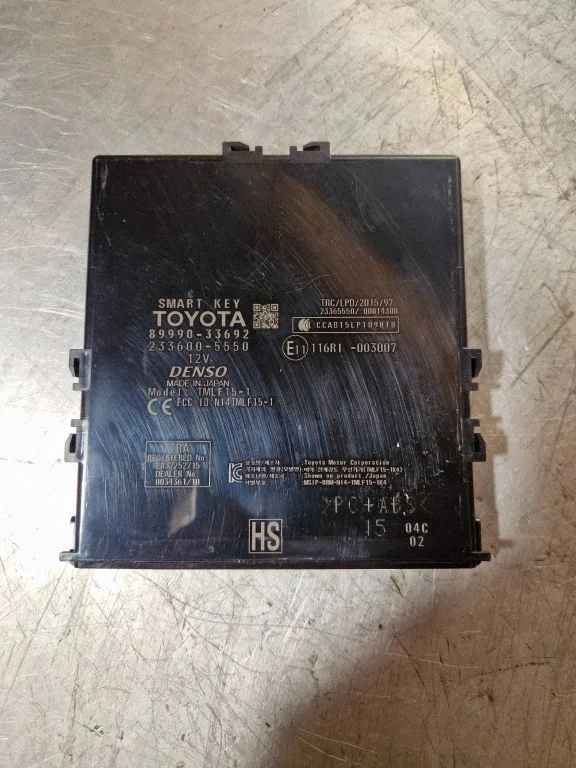 Käivituskomplekt (ECU ja lukukomplekt) – Toyota Camry VIII XV70 (2017-2024)