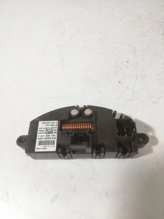 Heater blower motor/fan resistor – Volkswagen Passat B7 USA (2012-2019)
