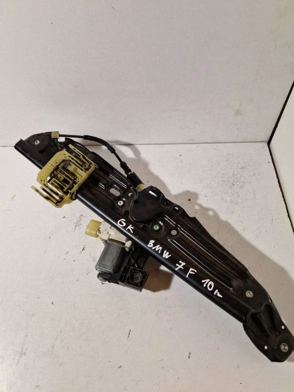 Rear door window regulator with motor – BMW 7 Series F01 F02 F03 F04 (2008-2016)