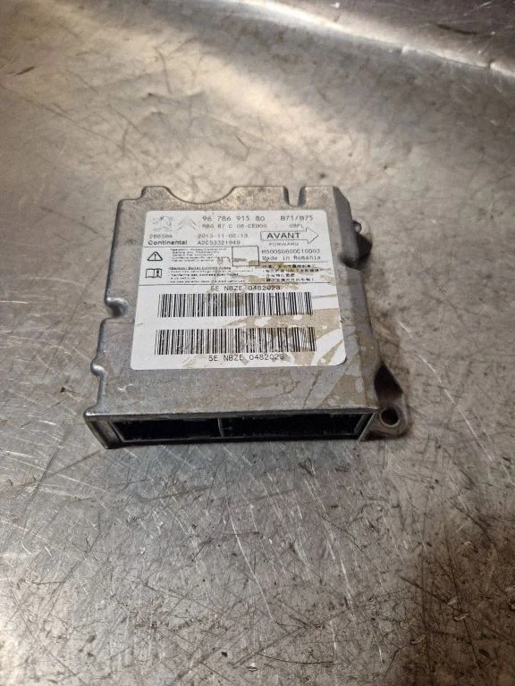 Drošības spilvenu vadības bloks 9678691580