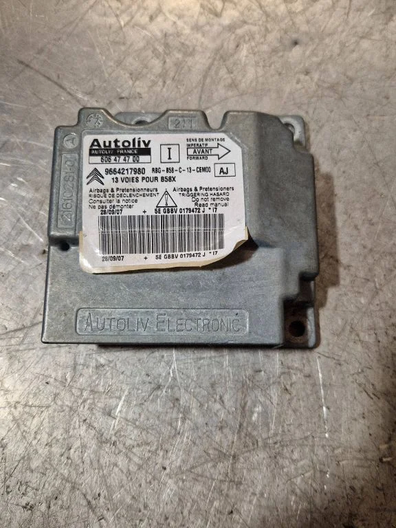 Airbag control unit/module 9664217980