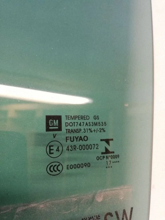 Rear door window glass – Opel Astra K (2015-2021)