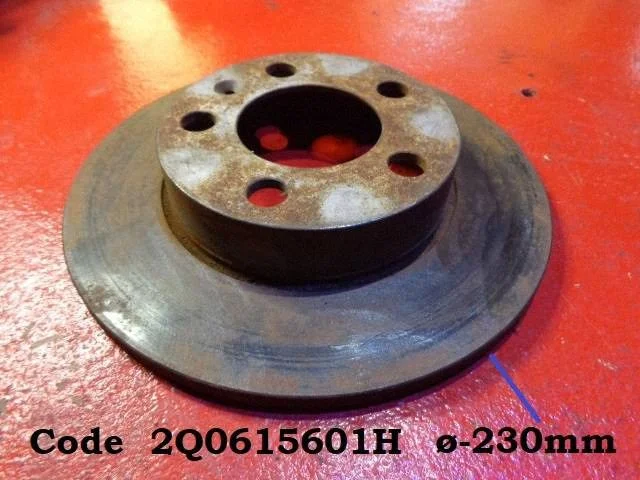 Aizmugurējais bremžu disks – Audi TT Mk1 (1999-2006)