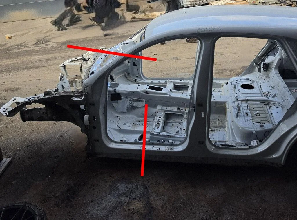Front quarter panel – left