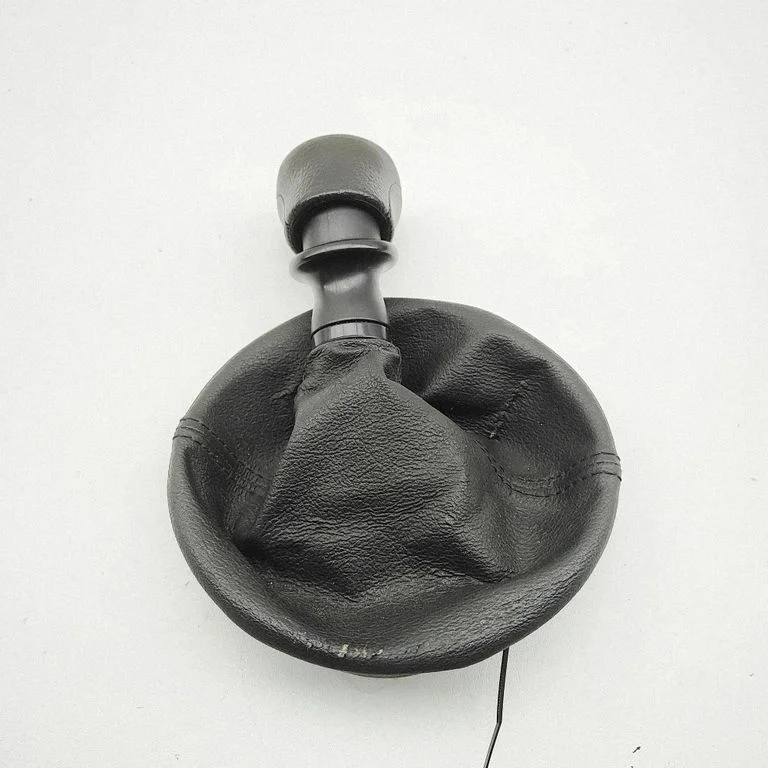Gear lever shifter trim leather/knob 7H0711113B