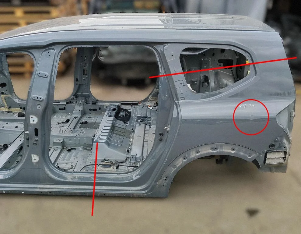 Błotnik tylny (ćwiartka) – Dacia Jogger (2021-), lewa