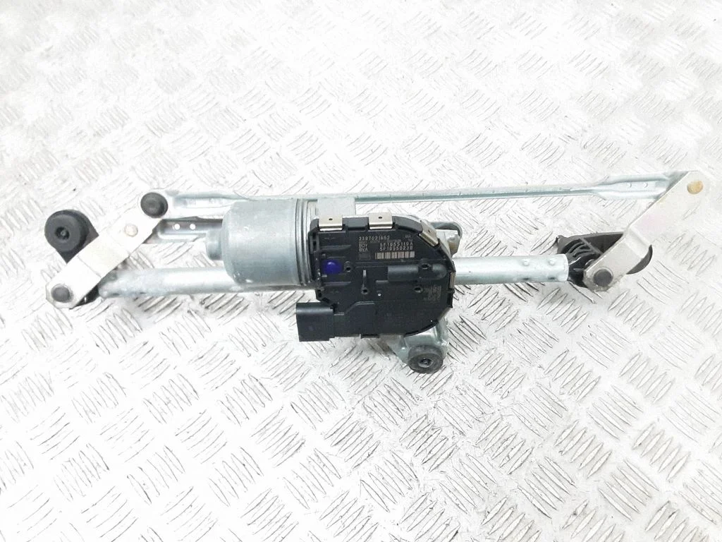 Front wiper linkage and motor 5F1955119A