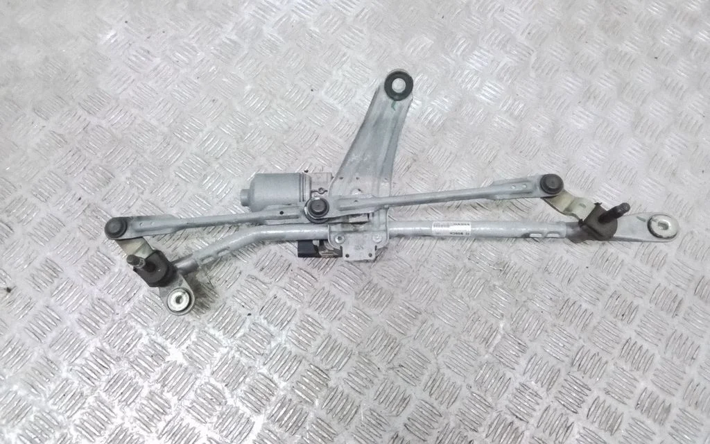 Front wiper linkage and motor 31385115