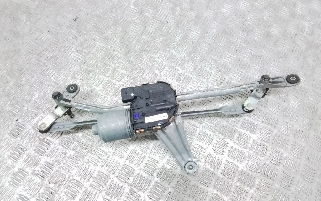 Front wiper linkage and motor 31385115