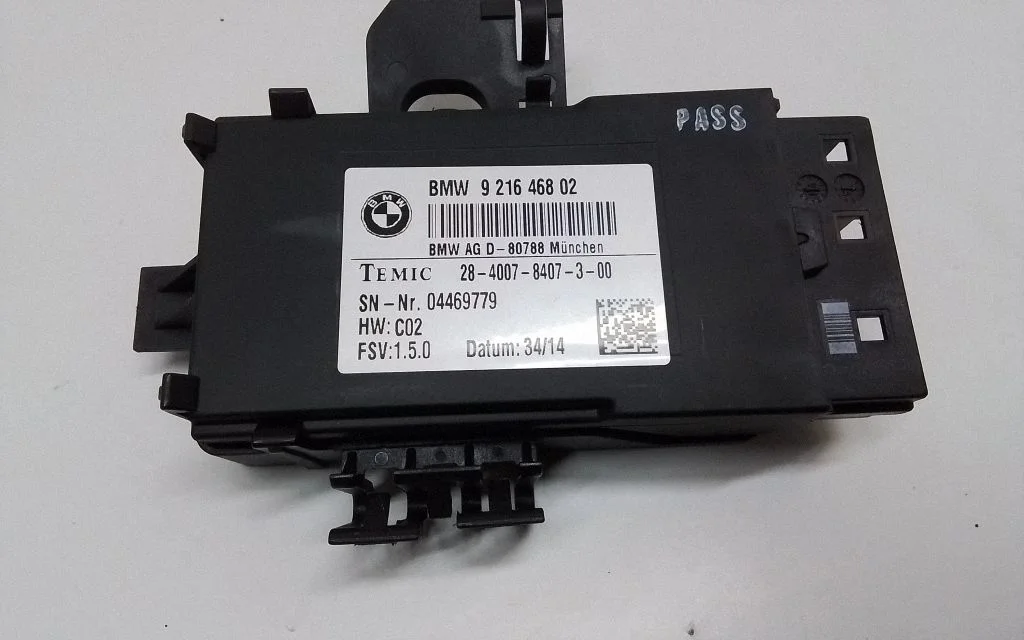 Seat heating relay – BMW 3 Series GT F34 (2013-2017)