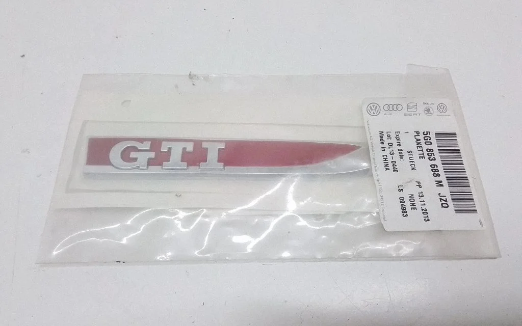 Other badges/marks – Volkswagen e-Golf (2014-)