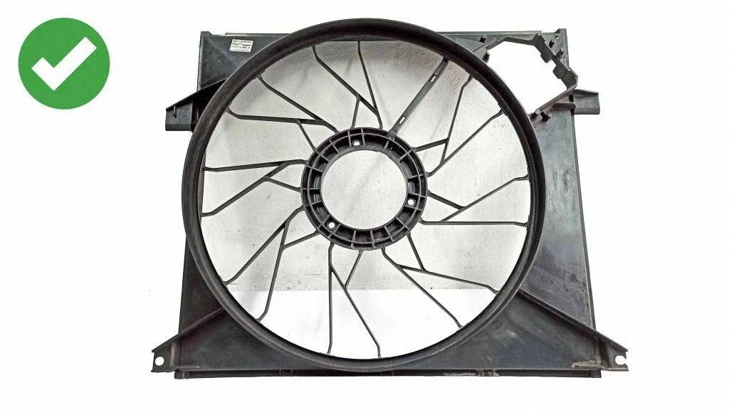 Radiator cooling fan shroud – Mercedes-Benz ML-Class W163 (1997-2005)