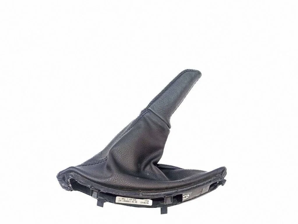 Handbrake lever cover (leather/fabric) – BMW 3 Series E90 E91 (2005-2012)