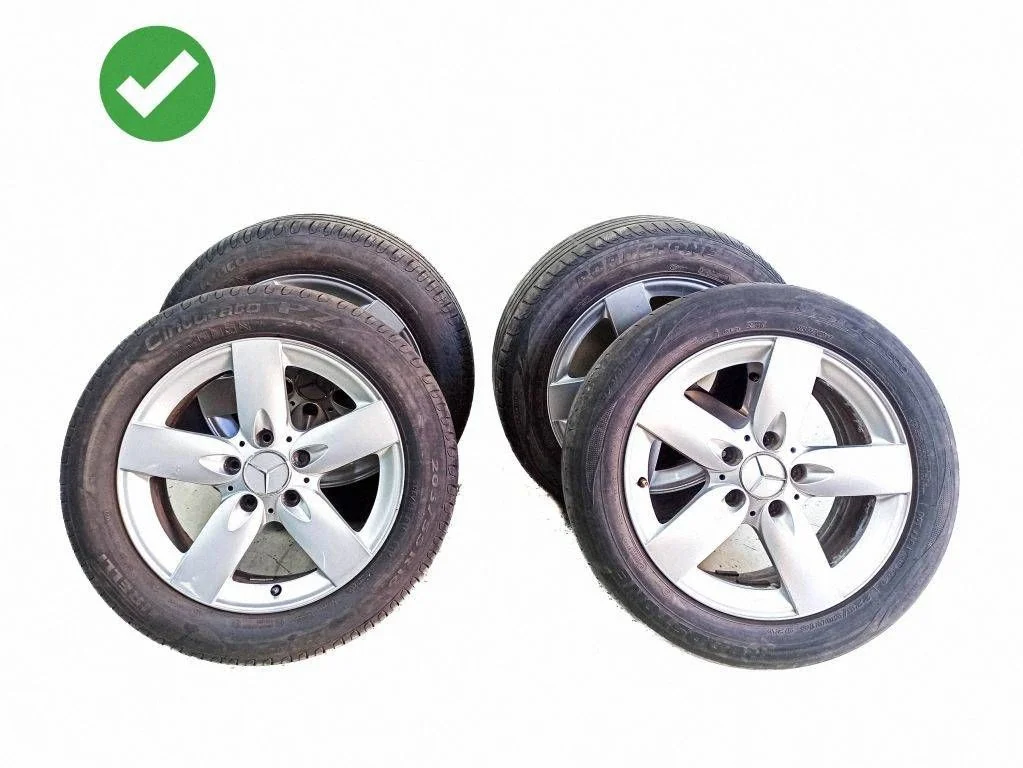 R16 alloy rim – Mercedes-Benz CLK-Class A209 C209 (2002-2009)