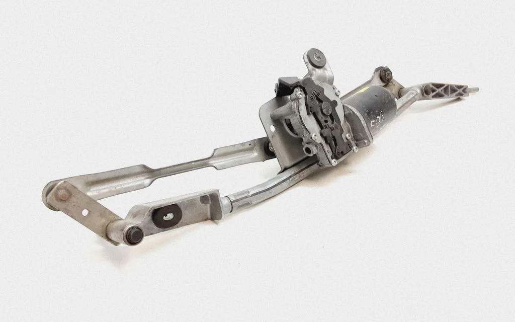 Front wiper linkage and motor 8648344