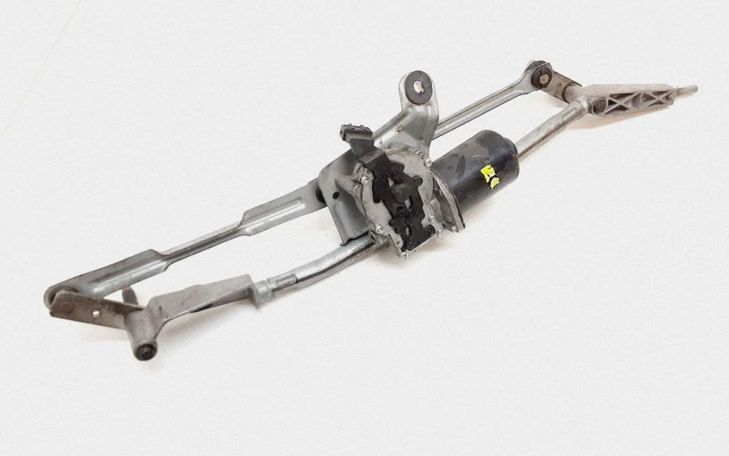 Front wiper linkage and motor 8648344