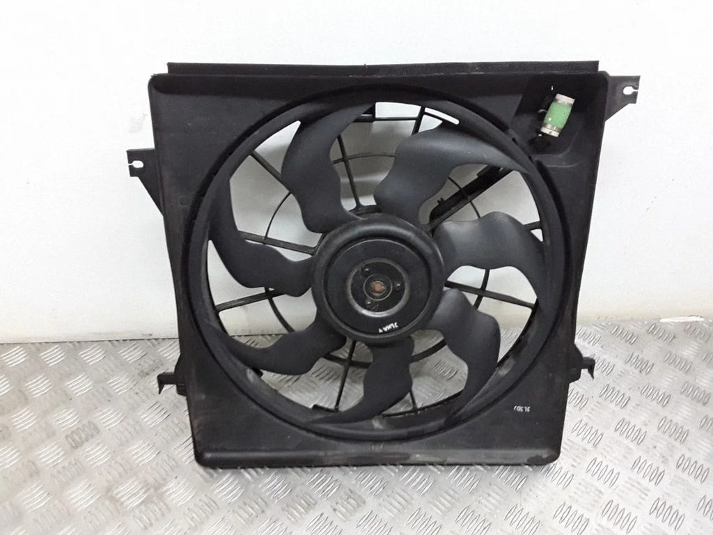 Electric radiator cooling fan