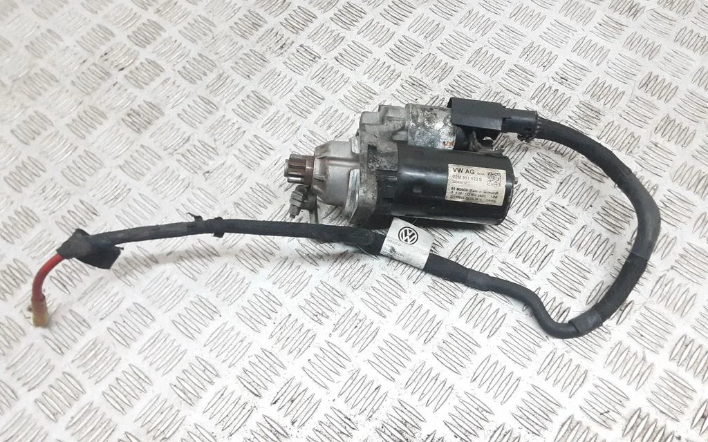 Starter motor 02M911023S