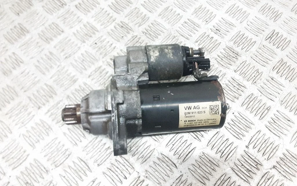 Starter motor 02M911023S
