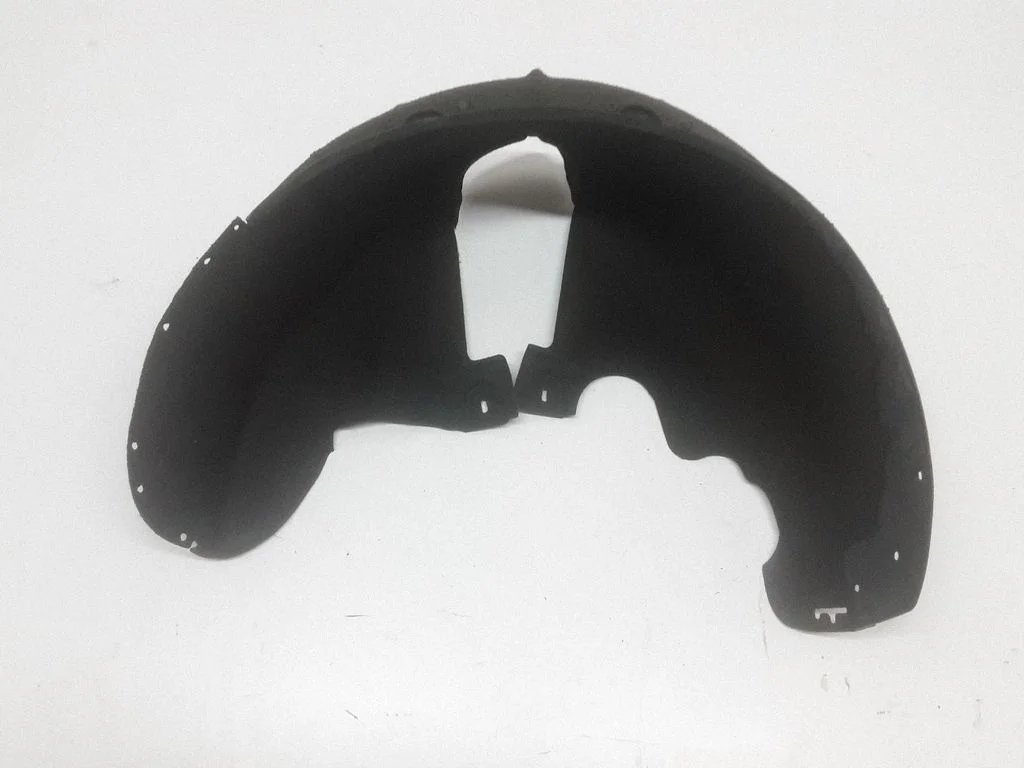 Rear arch fender liner splash guards TEW000893