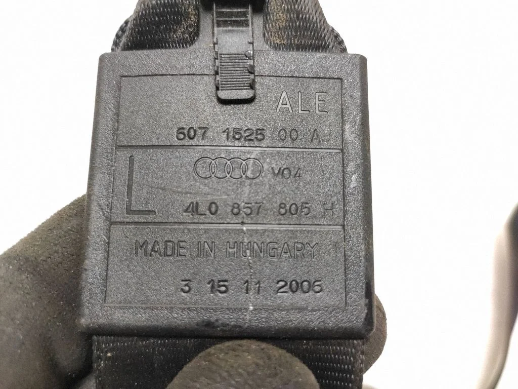 Rear seatbelt – Audi Q7 4L (2005-2015)