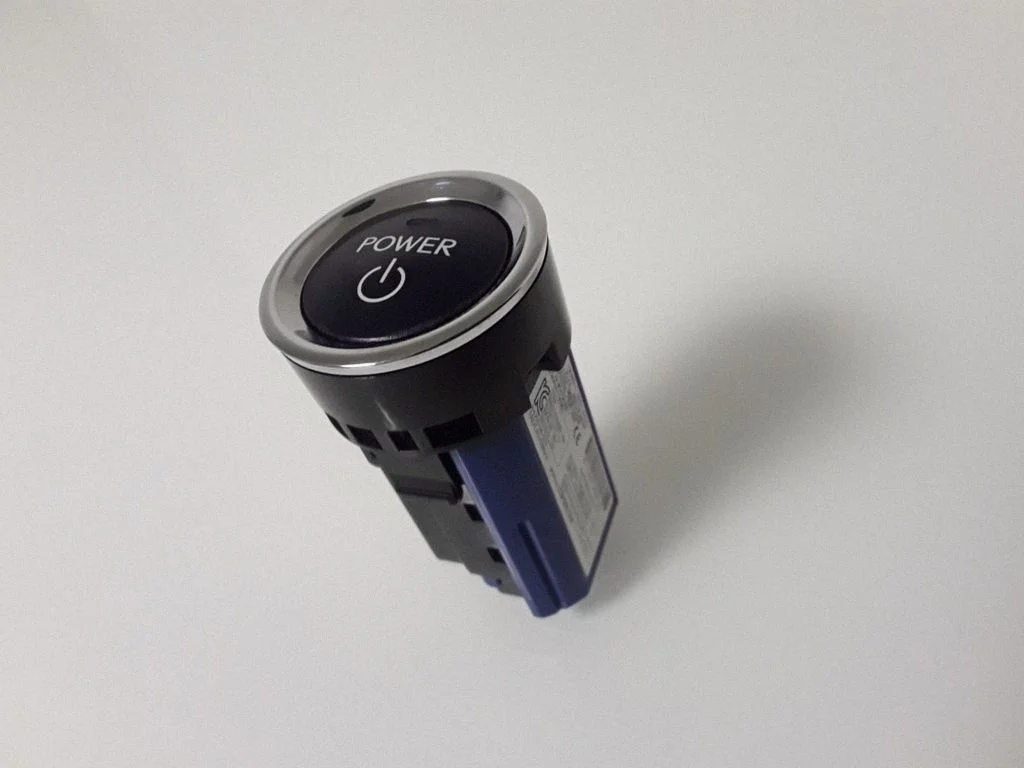 Engine start stop button switch