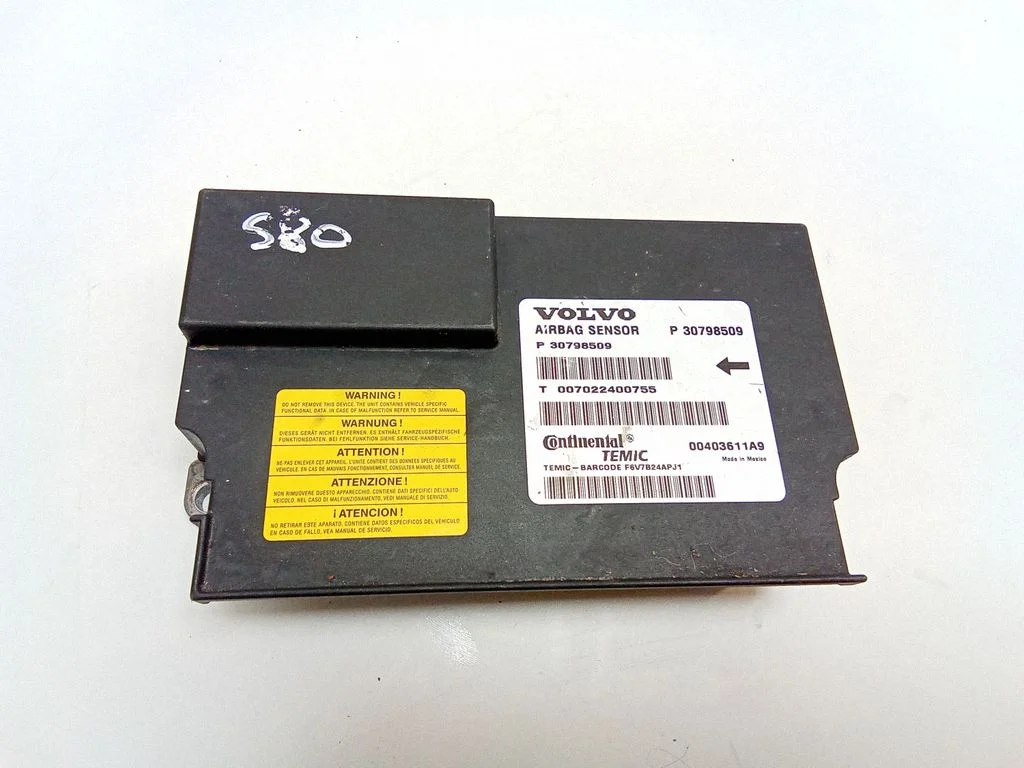 Airbag control unit/module – Volvo S80 (2007-2013)