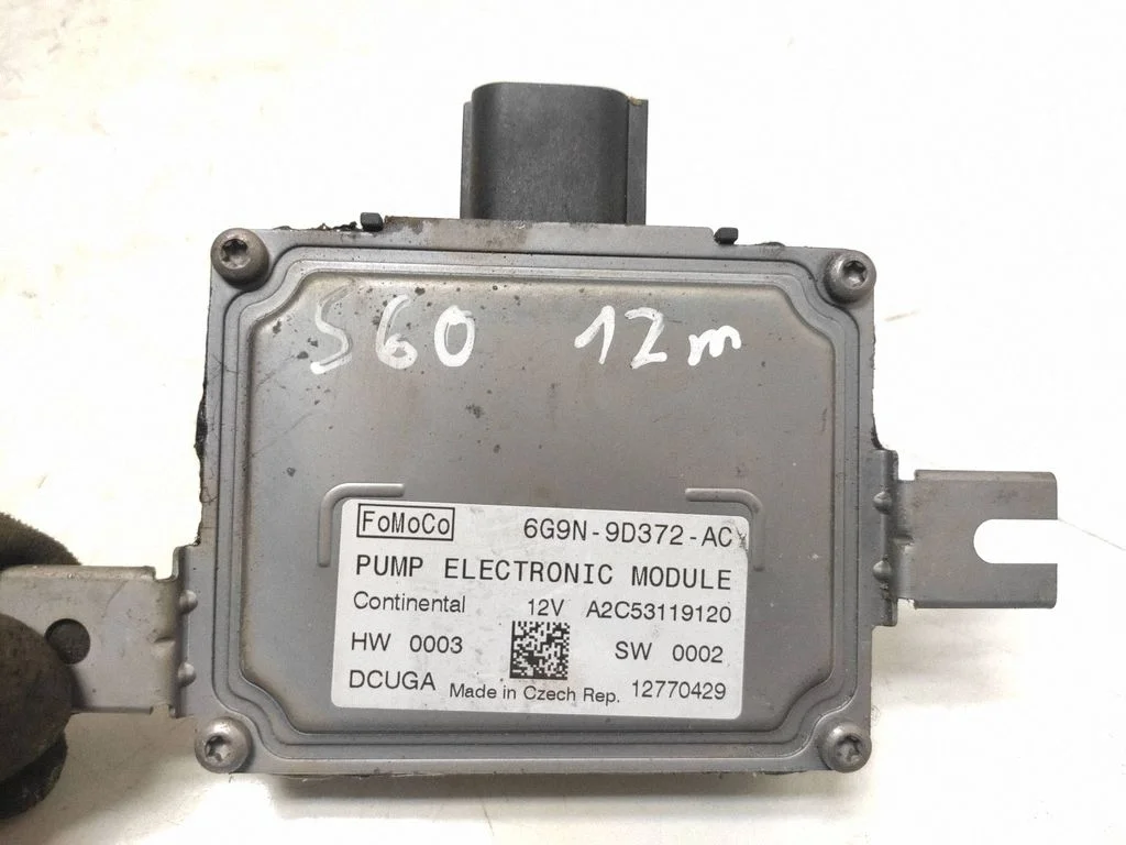 Fuel injection pump control unit/module – Volvo S60 (2011-2013)