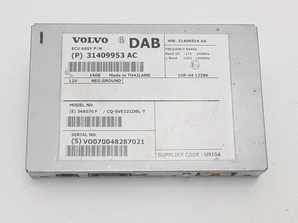 Pozostałe sterowniki i moduły – Volvo V60 (2013-2018)