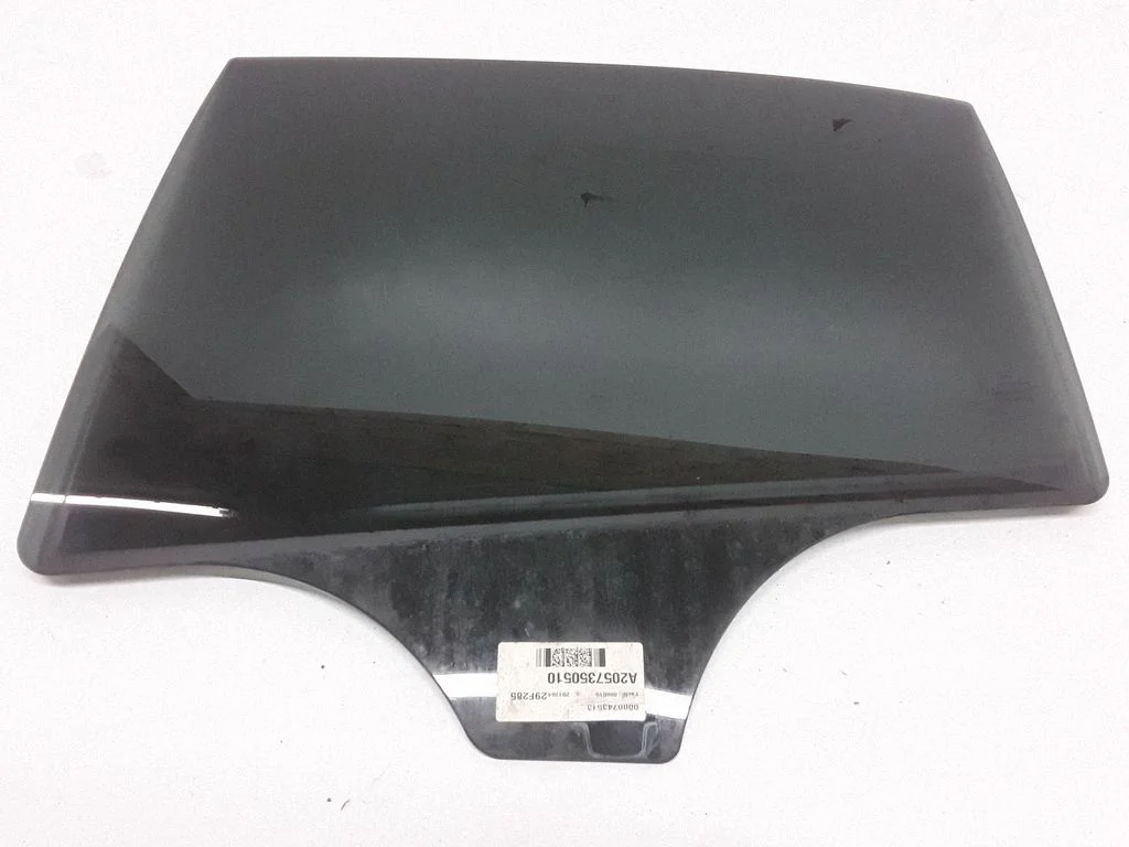 Rear door window glass – rear left